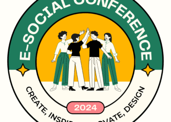 Social conference logo design